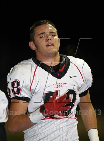 Thumbnail 2 in Liberty @ Salpointe Catholic (AIA D2 Quarterfinal) photogallery.