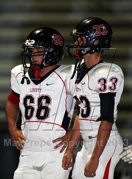 Thumbnail 2 in Liberty @ Salpointe Catholic (AIA D2 Quarterfinal) photogallery.