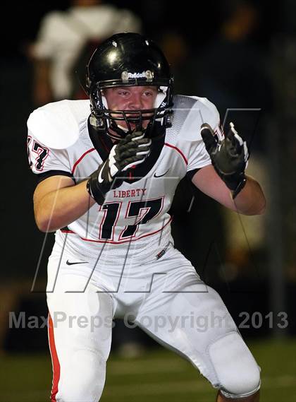 Thumbnail 3 in Liberty @ Salpointe Catholic (AIA D2 Quarterfinal) photogallery.
