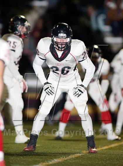 Thumbnail 2 in Liberty @ Salpointe Catholic (AIA D2 Quarterfinal) photogallery.