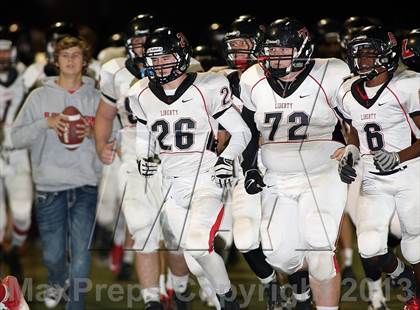 Thumbnail 3 in Liberty @ Salpointe Catholic (AIA D2 Quarterfinal) photogallery.