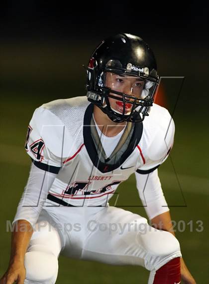 Thumbnail 3 in Liberty @ Salpointe Catholic (AIA D2 Quarterfinal) photogallery.