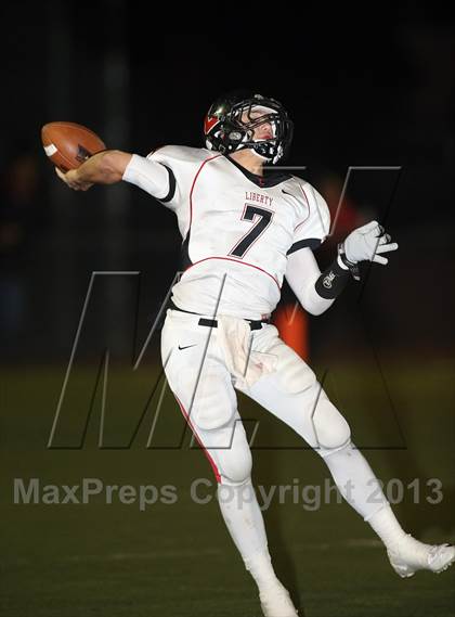 Thumbnail 3 in Liberty @ Salpointe Catholic (AIA D2 Quarterfinal) photogallery.