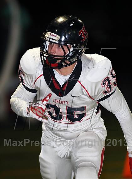 Thumbnail 3 in Liberty @ Salpointe Catholic (AIA D2 Quarterfinal) photogallery.