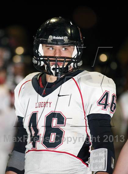 Thumbnail 3 in Liberty @ Salpointe Catholic (AIA D2 Quarterfinal) photogallery.