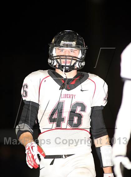 Thumbnail 2 in Liberty @ Salpointe Catholic (AIA D2 Quarterfinal) photogallery.