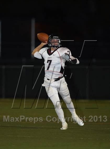 Thumbnail 2 in Liberty @ Salpointe Catholic (AIA D2 Quarterfinal) photogallery.