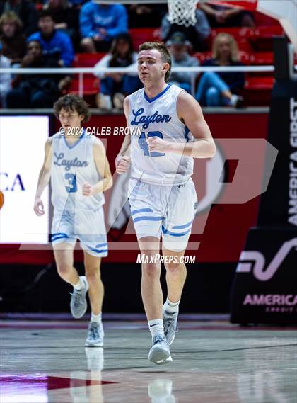 Thumbnail 3 in Layton vs. Farmington (UHSAA 6A Quarterfinal) photogallery.