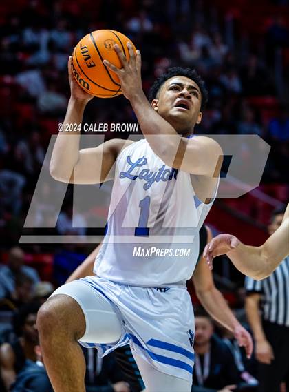 Thumbnail 3 in Layton vs. Farmington (UHSAA 6A Quarterfinal) photogallery.