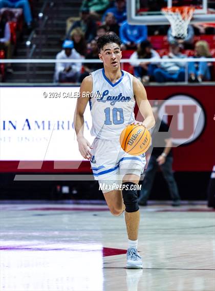Thumbnail 3 in Layton vs. Farmington (UHSAA 6A Quarterfinal) photogallery.