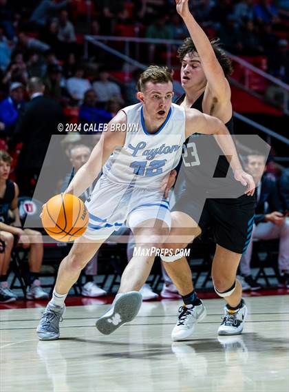 Thumbnail 3 in Layton vs. Farmington (UHSAA 6A Quarterfinal) photogallery.