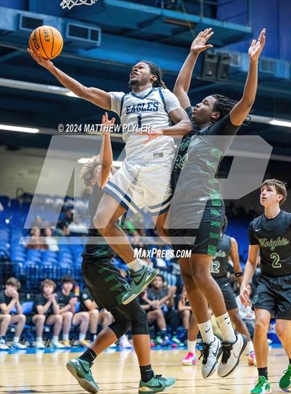 Thumbnail 1 in Northwood Temple Academy vs. Greenfield (Hoops and Dreams Showcase) photogallery.