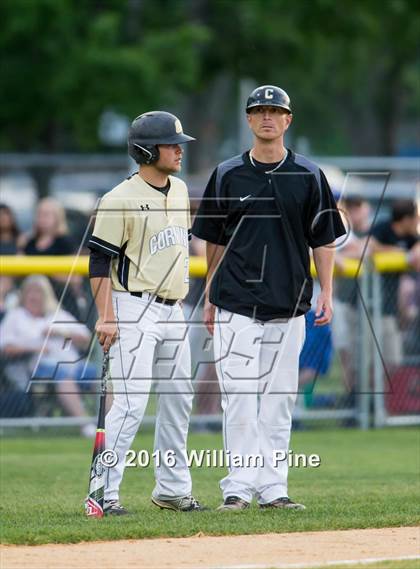 Thumbnail 1 in Corning-Painted Post vs Kingston (NYSPHSAA Class AA Regional Semifinal) photogallery.