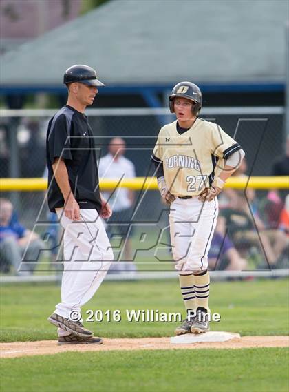 Thumbnail 2 in Corning-Painted Post vs Kingston (NYSPHSAA Class AA Regional Semifinal) photogallery.