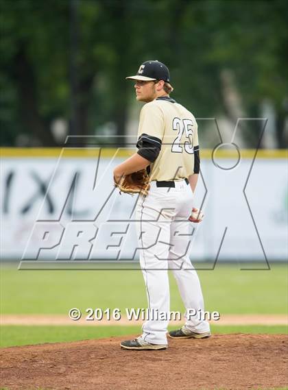 Thumbnail 2 in Corning-Painted Post vs Kingston (NYSPHSAA Class AA Regional Semifinal) photogallery.