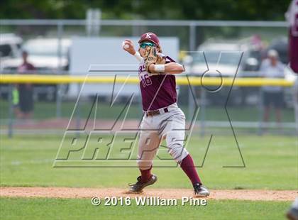 Thumbnail 3 in Corning-Painted Post vs Kingston (NYSPHSAA Class AA Regional Semifinal) photogallery.