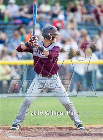 Thumbnail 2 in Corning-Painted Post vs Kingston (NYSPHSAA Class AA Regional Semifinal) photogallery.