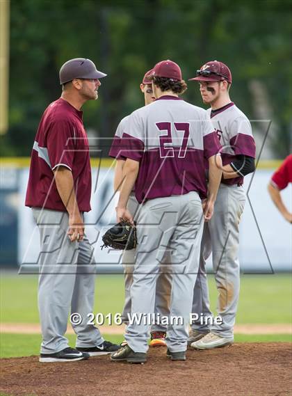 Thumbnail 3 in Corning-Painted Post vs Kingston (NYSPHSAA Class AA Regional Semifinal) photogallery.