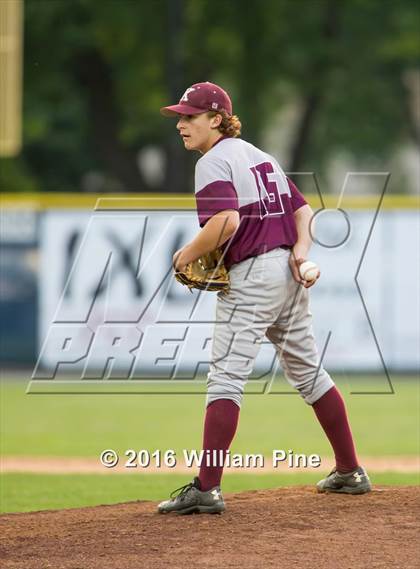 Thumbnail 3 in Corning-Painted Post vs Kingston (NYSPHSAA Class AA Regional Semifinal) photogallery.