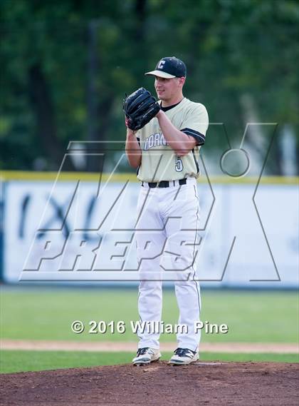 Thumbnail 2 in Corning-Painted Post vs Kingston (NYSPHSAA Class AA Regional Semifinal) photogallery.