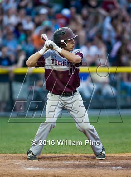 Thumbnail 2 in Corning-Painted Post vs Kingston (NYSPHSAA Class AA Regional Semifinal) photogallery.