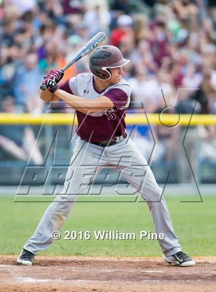 Thumbnail 3 in Corning-Painted Post vs Kingston (NYSPHSAA Class AA Regional Semifinal) photogallery.