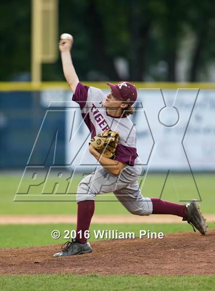 Thumbnail 1 in Corning-Painted Post vs Kingston (NYSPHSAA Class AA Regional Semifinal) photogallery.