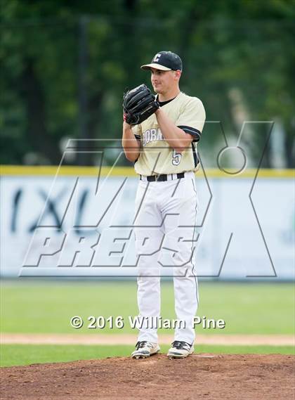 Thumbnail 2 in Corning-Painted Post vs Kingston (NYSPHSAA Class AA Regional Semifinal) photogallery.