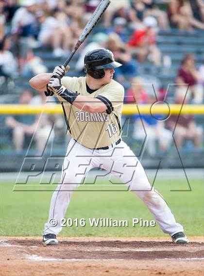 Thumbnail 3 in Corning-Painted Post vs Kingston (NYSPHSAA Class AA Regional Semifinal) photogallery.