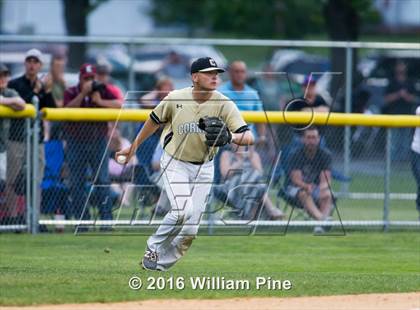 Thumbnail 2 in Corning-Painted Post vs Kingston (NYSPHSAA Class AA Regional Semifinal) photogallery.