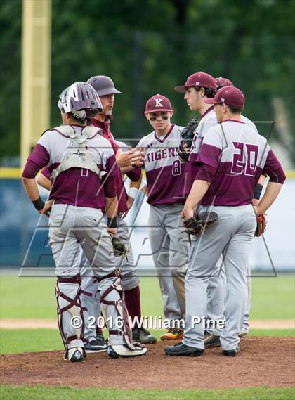 Thumbnail 2 in Corning-Painted Post vs Kingston (NYSPHSAA Class AA Regional Semifinal) photogallery.