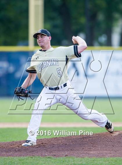 Thumbnail 1 in Corning-Painted Post vs Kingston (NYSPHSAA Class AA Regional Semifinal) photogallery.