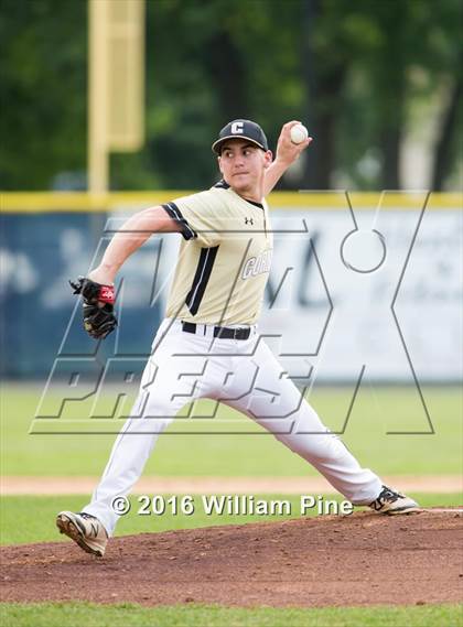 Thumbnail 2 in Corning-Painted Post vs Kingston (NYSPHSAA Class AA Regional Semifinal) photogallery.