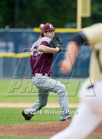 Thumbnail 1 in Corning-Painted Post vs Kingston (NYSPHSAA Class AA Regional Semifinal) photogallery.