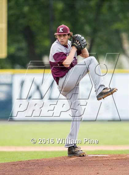Thumbnail 2 in Corning-Painted Post vs Kingston (NYSPHSAA Class AA Regional Semifinal) photogallery.