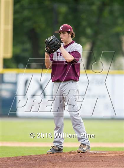 Thumbnail 3 in Corning-Painted Post vs Kingston (NYSPHSAA Class AA Regional Semifinal) photogallery.