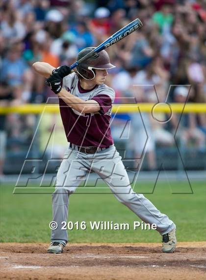 Thumbnail 3 in Corning-Painted Post vs Kingston (NYSPHSAA Class AA Regional Semifinal) photogallery.