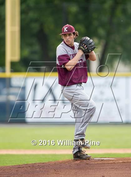 Thumbnail 1 in Corning-Painted Post vs Kingston (NYSPHSAA Class AA Regional Semifinal) photogallery.