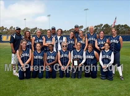 Thumbnail 3 in Mater Dei vs Madison (CIF SDS D4 Final) photogallery.