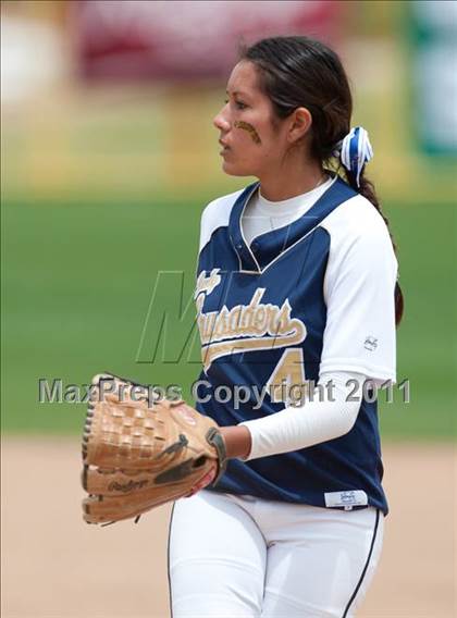 Thumbnail 2 in Mater Dei vs Madison (CIF SDS D4 Final) photogallery.