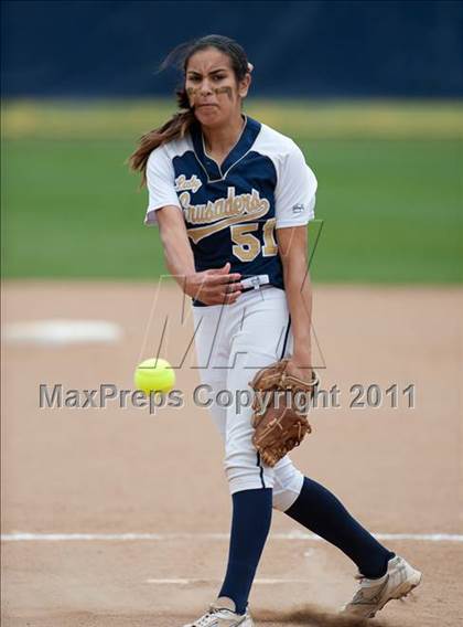 Thumbnail 1 in Mater Dei vs Madison (CIF SDS D4 Final) photogallery.