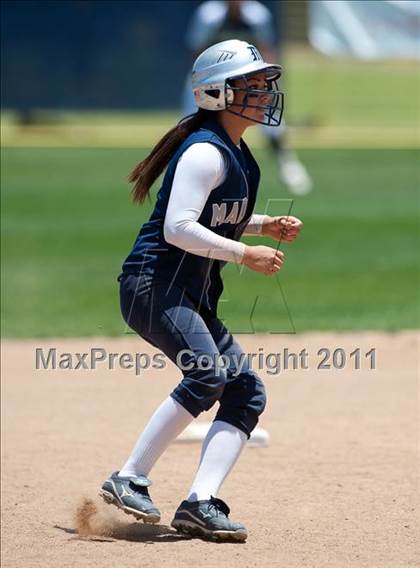 Thumbnail 3 in Mater Dei vs Madison (CIF SDS D4 Final) photogallery.