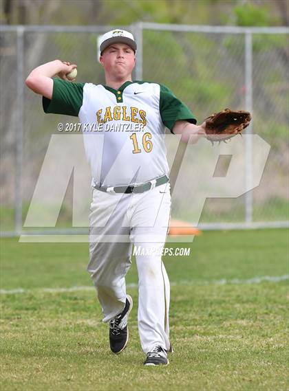Thumbnail 3 in Temple Christian @ Dallas Lutheran (Dallas Lutheran Wood Bat Tournament) photogallery.