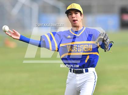 Thumbnail 2 in Temple Christian @ Dallas Lutheran (Dallas Lutheran Wood Bat Tournament) photogallery.