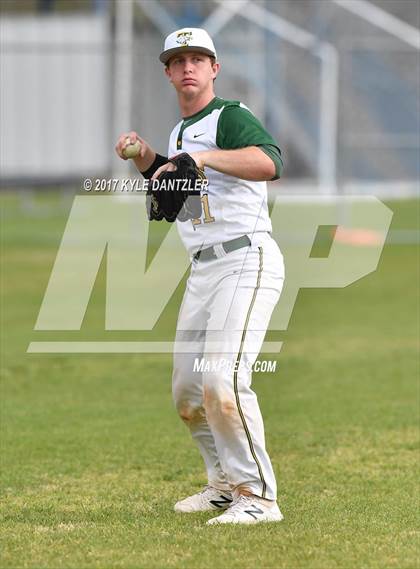 Thumbnail 3 in Temple Christian @ Dallas Lutheran (Dallas Lutheran Wood Bat Tournament) photogallery.