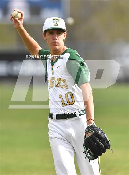 Thumbnail 2 in Temple Christian @ Dallas Lutheran (Dallas Lutheran Wood Bat Tournament) photogallery.