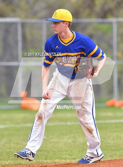 Thumbnail 2 in Temple Christian @ Dallas Lutheran (Dallas Lutheran Wood Bat Tournament) photogallery.