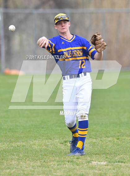 Thumbnail 3 in Temple Christian @ Dallas Lutheran (Dallas Lutheran Wood Bat Tournament) photogallery.