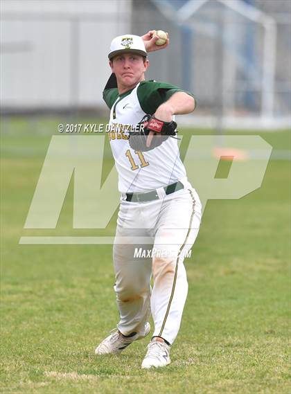 Thumbnail 2 in Temple Christian @ Dallas Lutheran (Dallas Lutheran Wood Bat Tournament) photogallery.