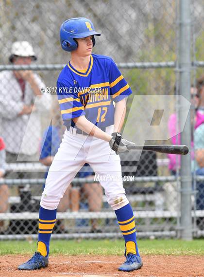 Thumbnail 2 in Temple Christian @ Dallas Lutheran (Dallas Lutheran Wood Bat Tournament) photogallery.